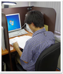 学習塾の授業風景